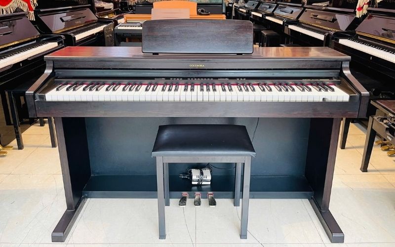 Thương hiệu đàn piano Columbia nổi bật với thiết kế tinh tế