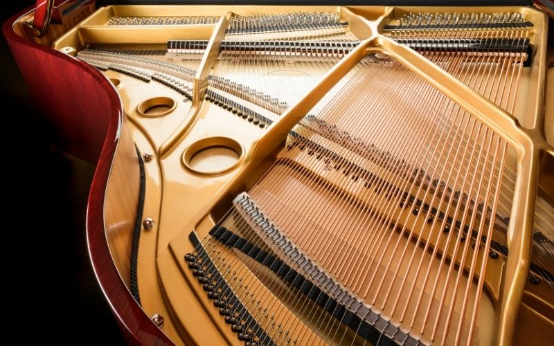 Đàn piano hay dương cầm là nhạc cụ thuộc bộ dây phím