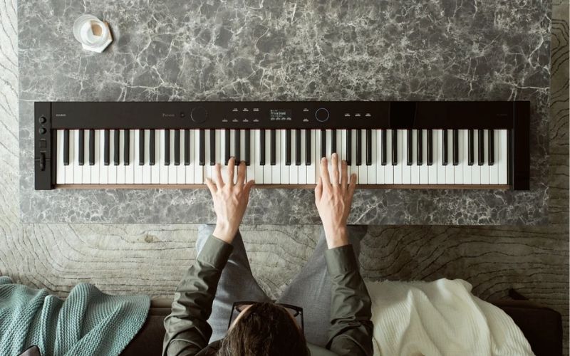 Casio piano điện giá tiết kiệm, kích thước nhỏ gọn