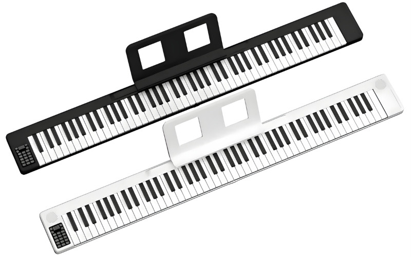 Piano điện gấp Bora BR-01 có trọng lượng nhẹ dễ mang theo