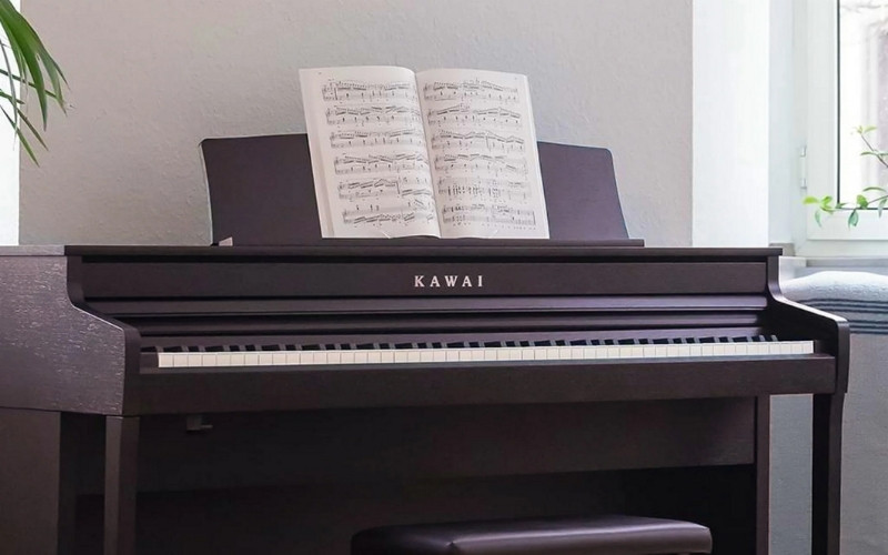 Piano điện Kawai với mô phỏng đàn cơ chân thực