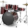 Trống Jazz Mapex TORNADO TND5044 Burgundy