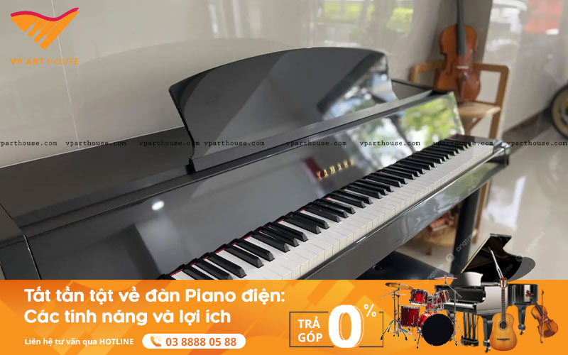 Tất tần tật về đàn Piano điện: Các tính năng và lợi ích