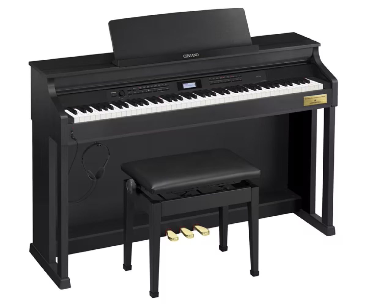 Đàn piano điện Casio AP-700 màu đen satin
