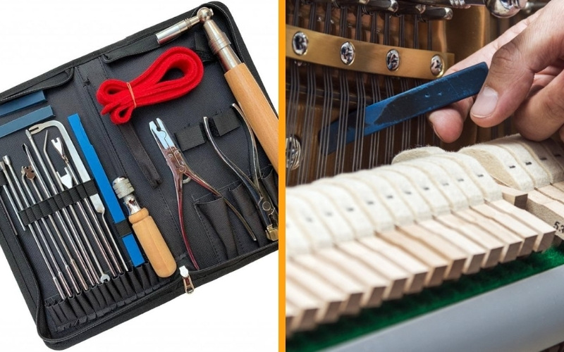 Kiểm tra đàn piano cũ khi mua giúp tránh mua nhầm đàn lỗi