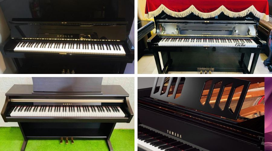 Chọn thương hiệu uy tín để đảm bảo chất lượng đàn piano cơ cũ