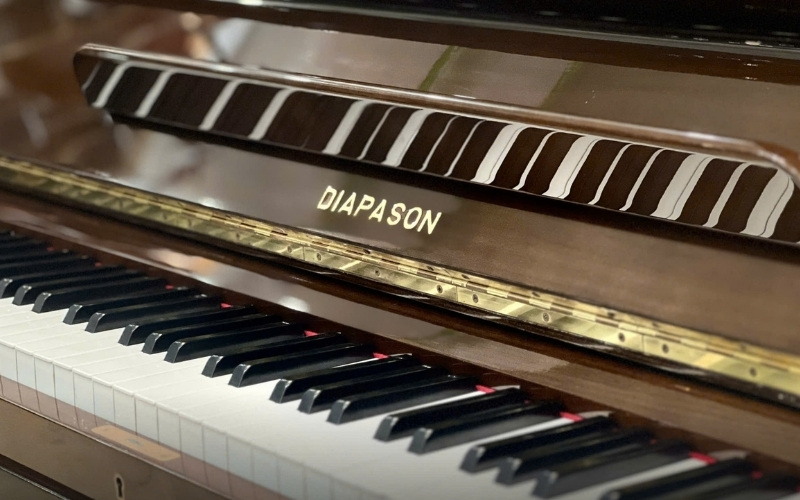 Đàn piano Diapason được yêu thích nhờ chất âm bay bổng