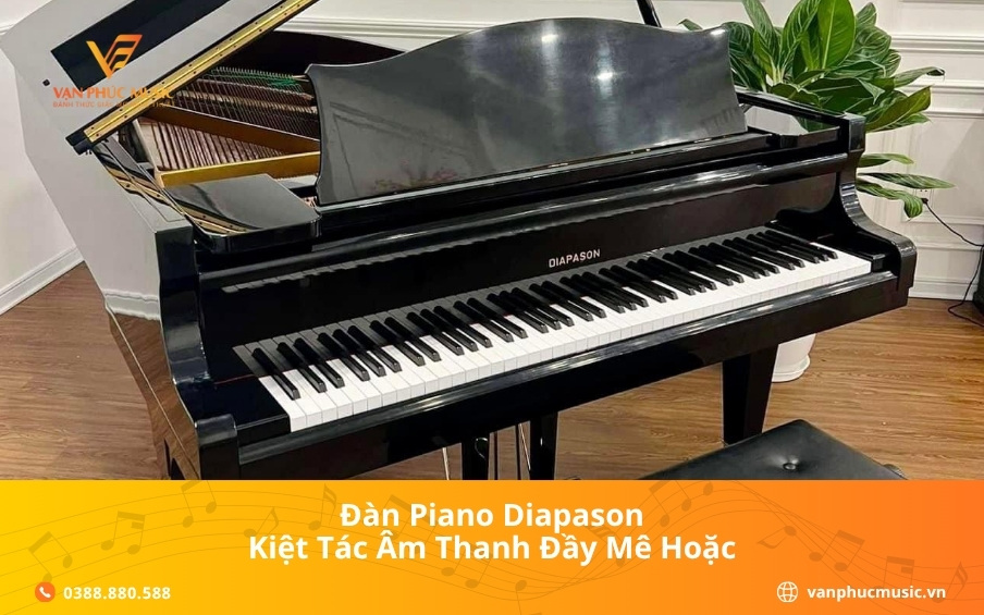 Đàn piano Diapason – Kiệt tác âm thanh đầy mê hoặc