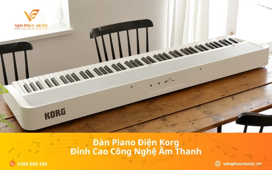 Đàn piano điện Korg: Đỉnh cao công nghệ âm thanh