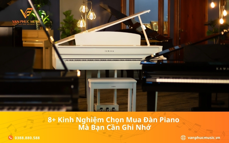 8+ kinh nghiệm chọn mua đàn Piano mà bạn cần ghi nhớ