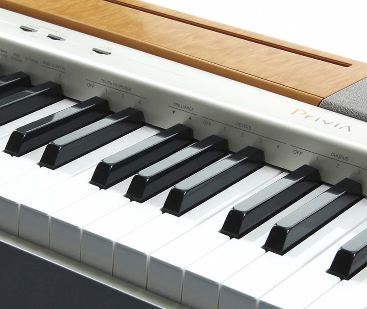 Cận cảnh bàn phím Casio PX-120