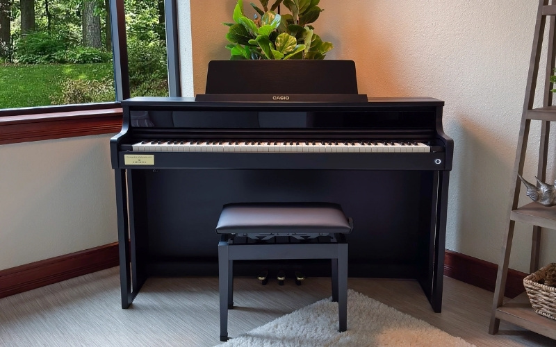 Đàn piano Casio được đánh giá cao nhờ chất lượng âm thanh thực