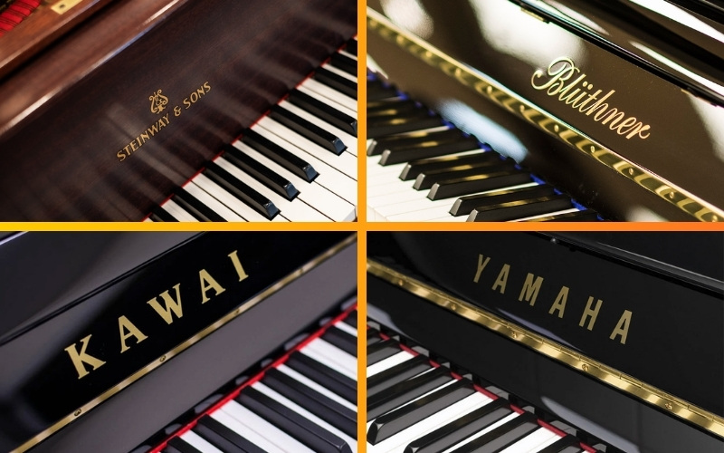 Các thương hiệu đàn piano nổi tiếng