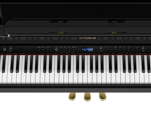 Roland LX-708 PE tích hợp bàn phím Hybrid Grand kết hợp gỗ và nhựa