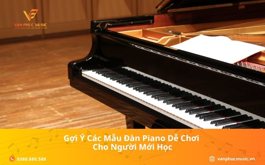 Gợi ý các mẫu đàn piano dễ chơi cho người mới học
