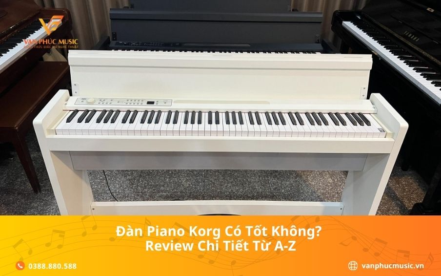 Đàn piano Korg có tốt không? Review chi tiết từ A-Z