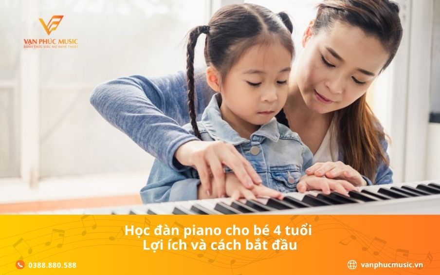 Học đàn piano cho bé 4 tuổi: Lợi ích và cách bắt đầu