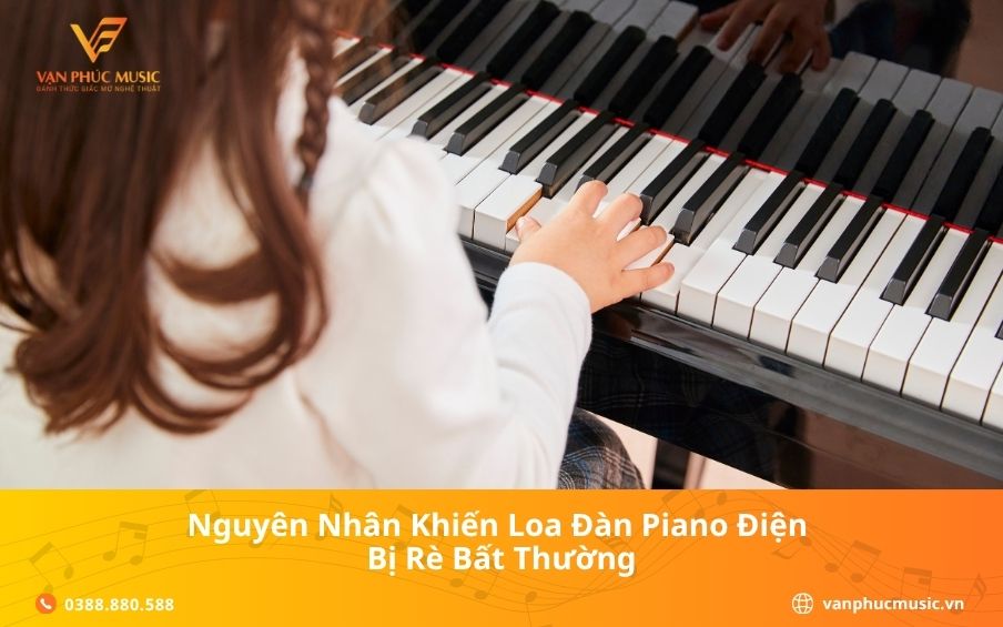 Nguyên nhân khiến loa đàn piano điện bị rè bất thường