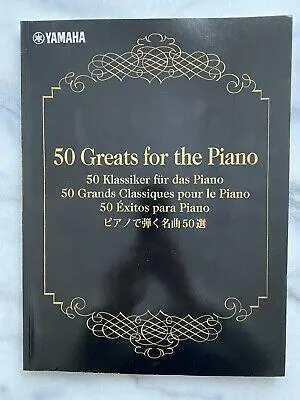 Sách "50 Greats for the Piano" của Yamaha