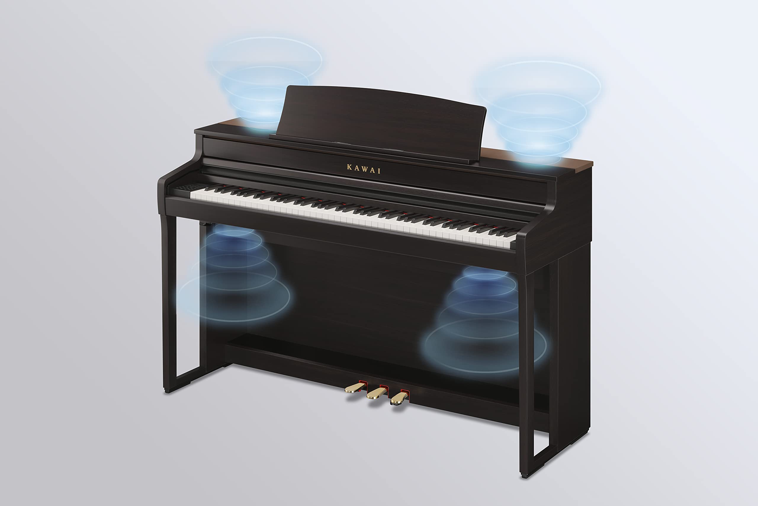 hệ thống 4 loa đa hướng của kawai ca501 