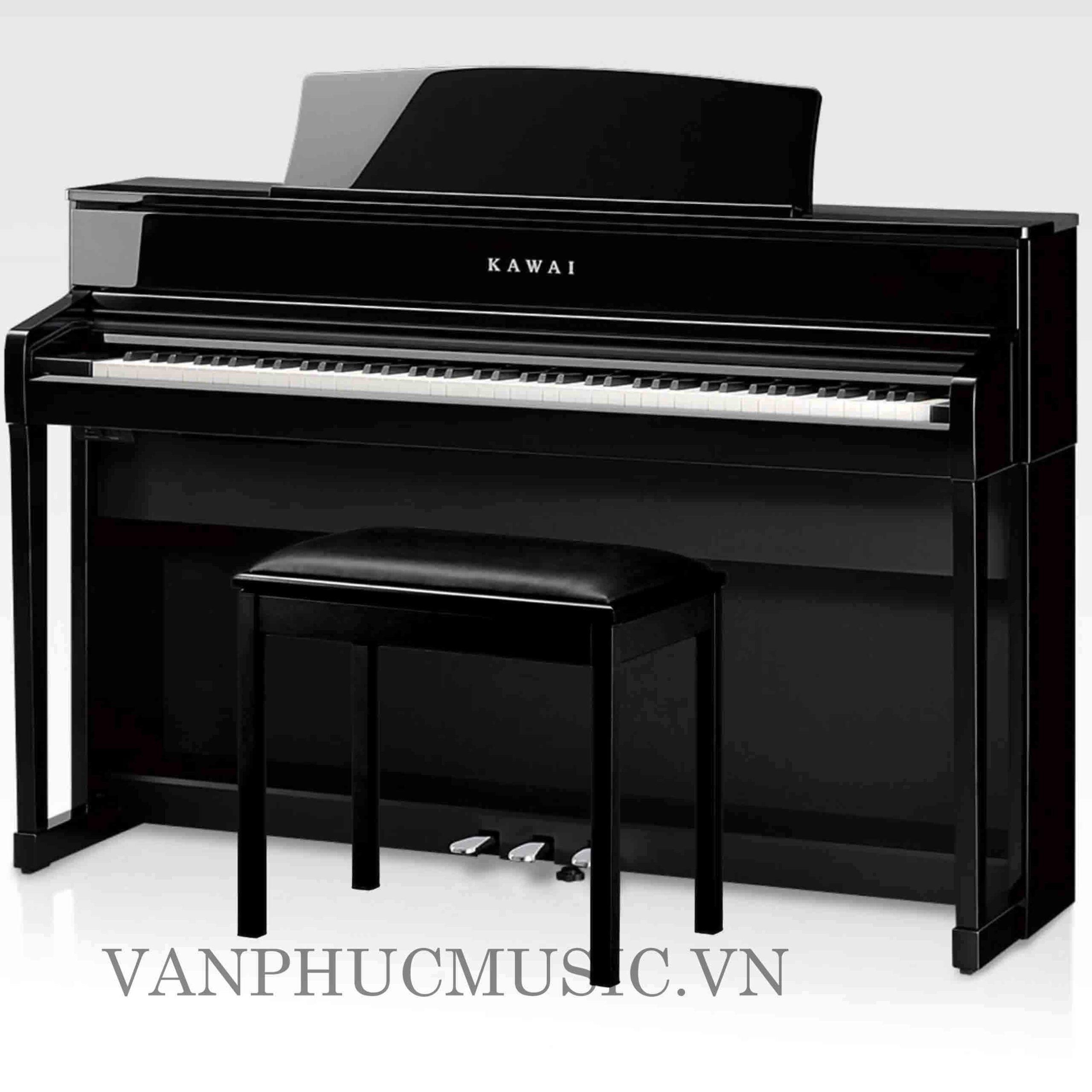 Xem chi tiết đàn piano điện Kawai CA701 PE Đàn piano điện Kawai CA701 màu đen bóng