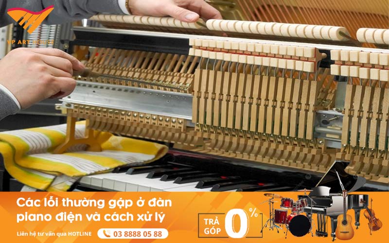 Các lỗi thường gặp ở đàn piano điện và cách xử lý
