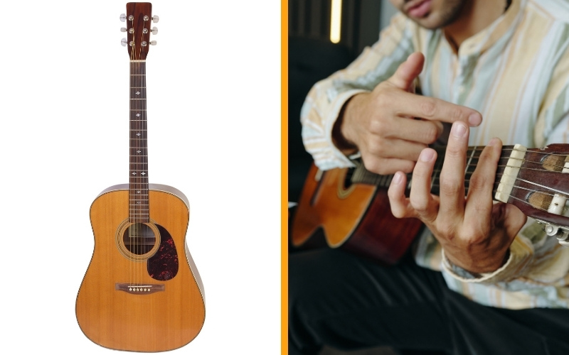 Kiểm tra ngoại hình đàn guitar acoustic trước khi mua