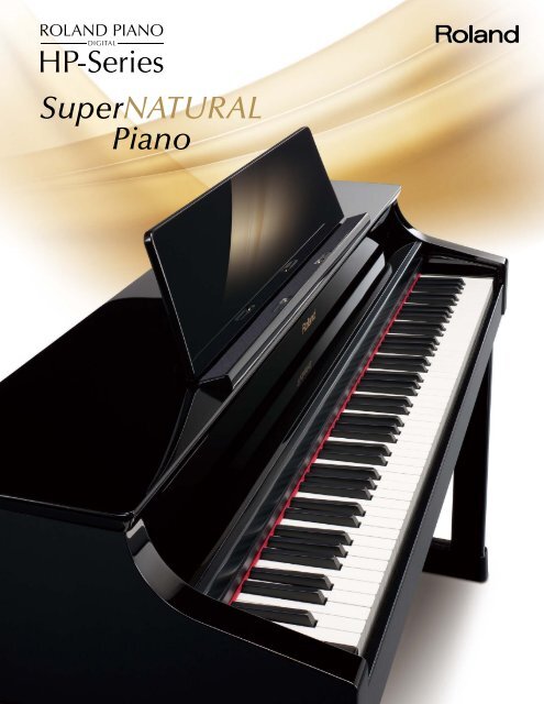 Công nghệ SuperNATURAL Piano dòng HP Roland