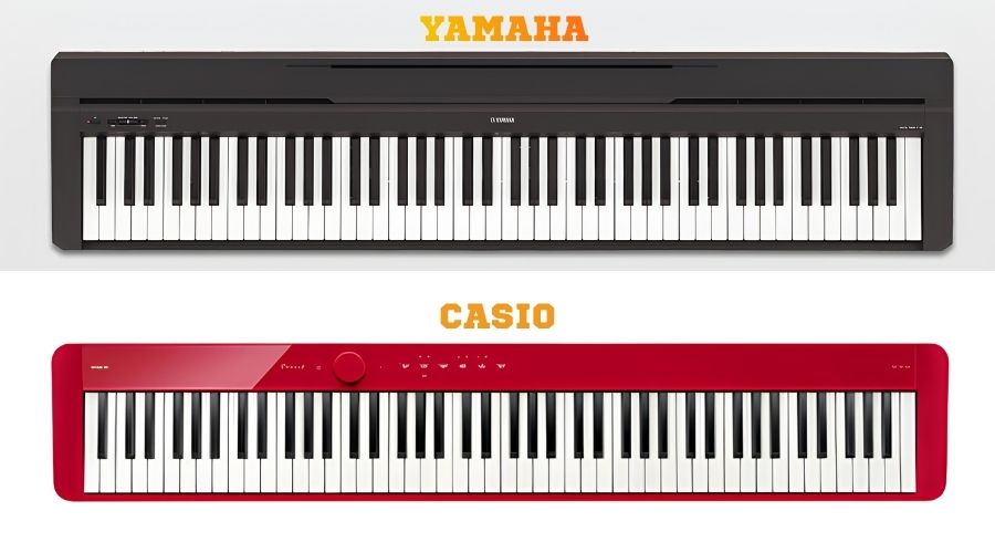 Phím Yamaha tự nhiên hơn Casio ở cùng mức giá