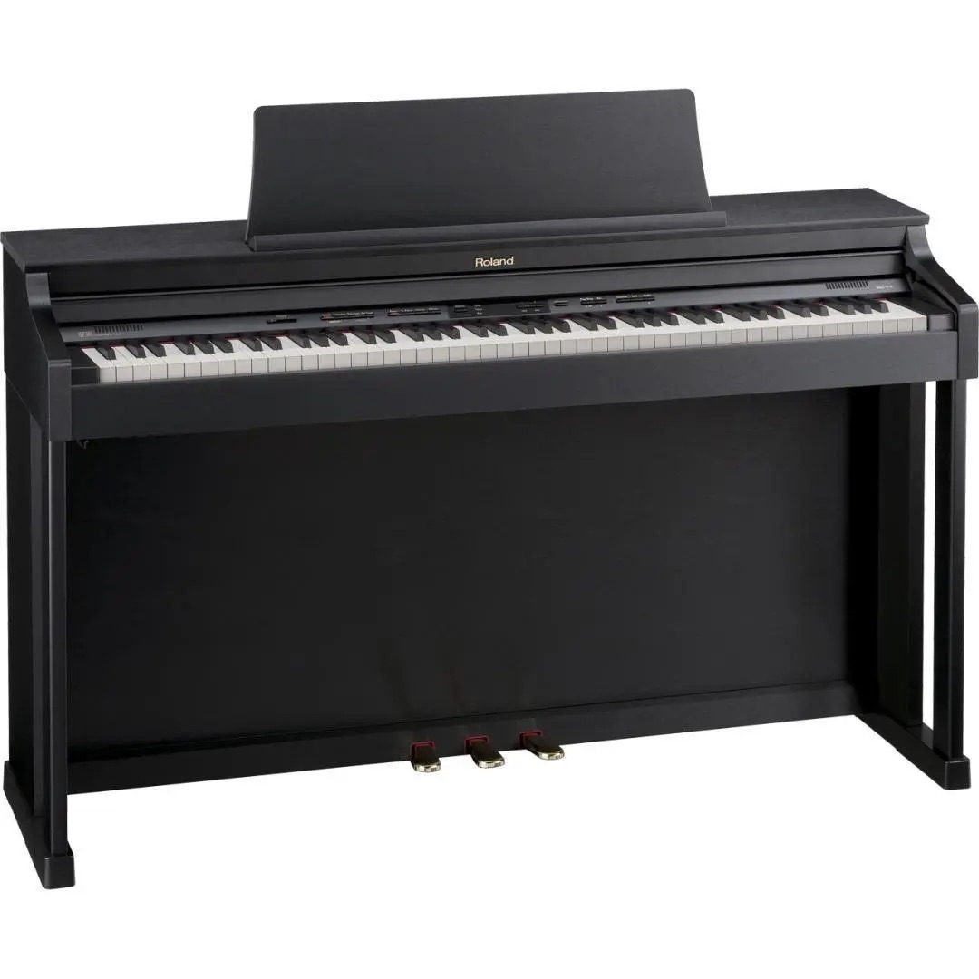 Xem chi tiết đàn piano Roland HP 505 SB Đàn piano điện Roland HP 505 màu đen satin