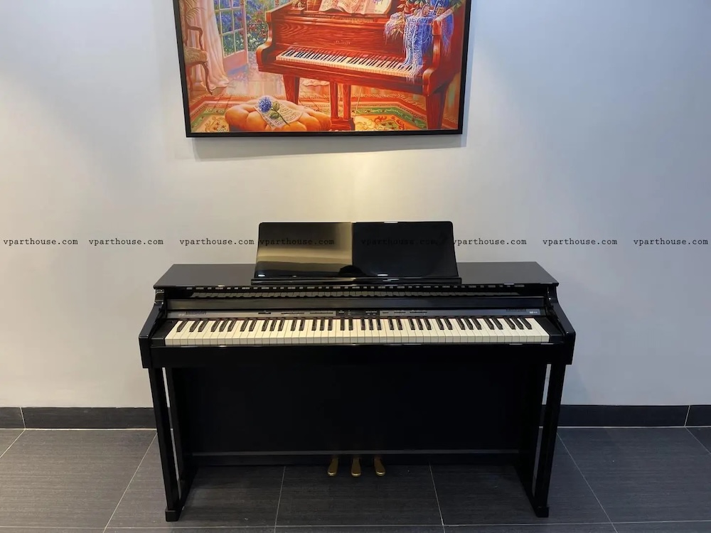 Xem chi tiết Roland HP 305 PE Đàn piano điện Roland HP 305 màu đen bóng