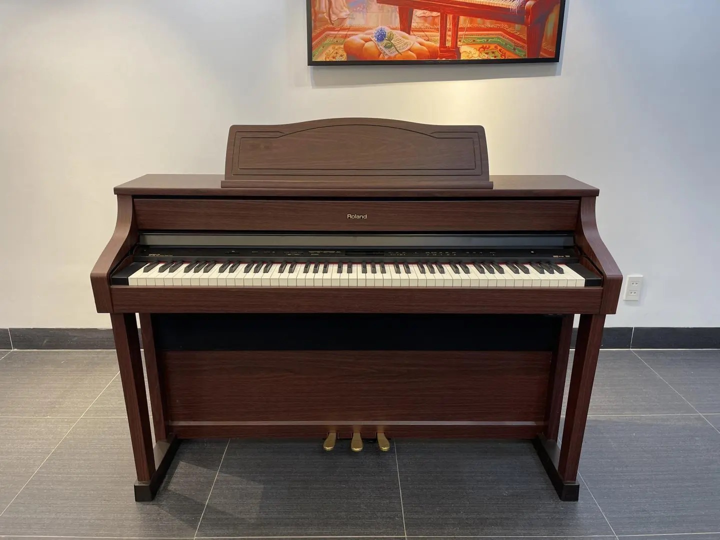 Xem chi tiết đàn Roland HP 507 GP MH Đàn piano điện Roland HP 507 GP màu gỗ gụ