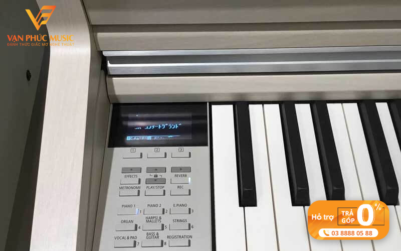 a keyboard with a screen and buttons