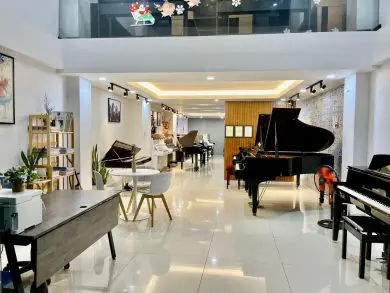 Cửa hàng nhạc cụ của VP Art House ở quận Thủ Đức, HCM