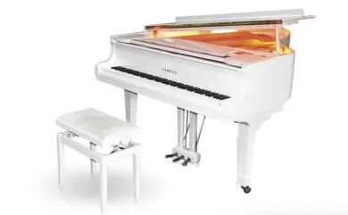 Đàn piano grand Yamaha C3 màu trắng
