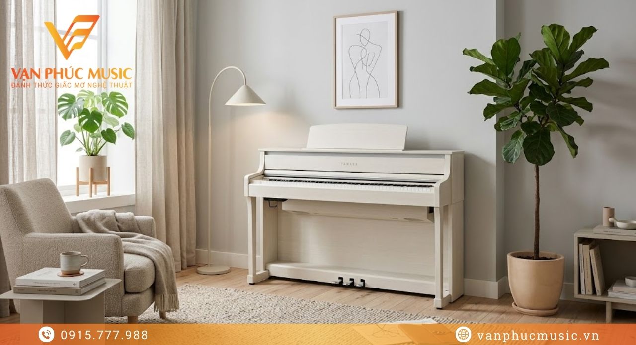 đàn piano Yamaha CLP-875WB