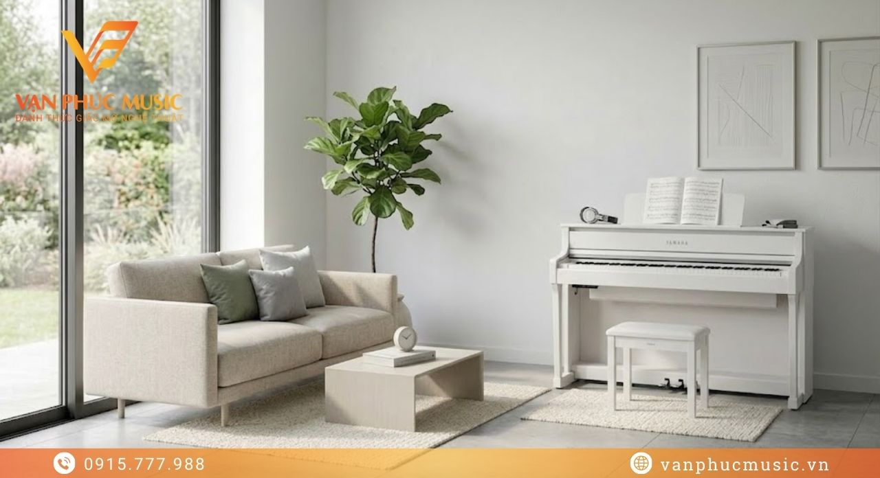 đàn piano YAMAHA CLP-875WH