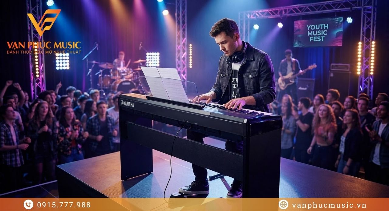 piano điện Yamaha P 525B