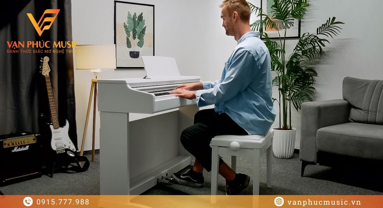 piano điện kawai kdp 120wh