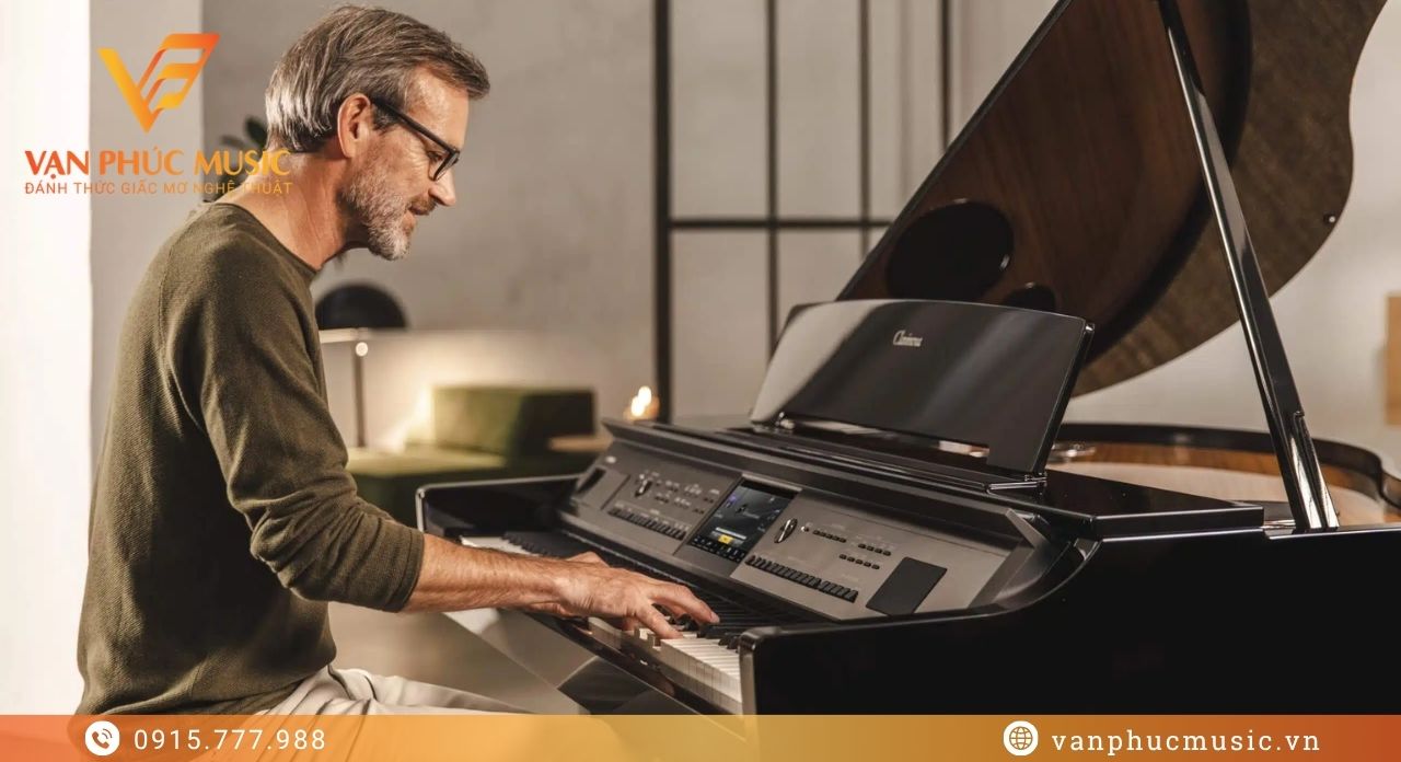piano điện Yamaha CVP 909GP-PE