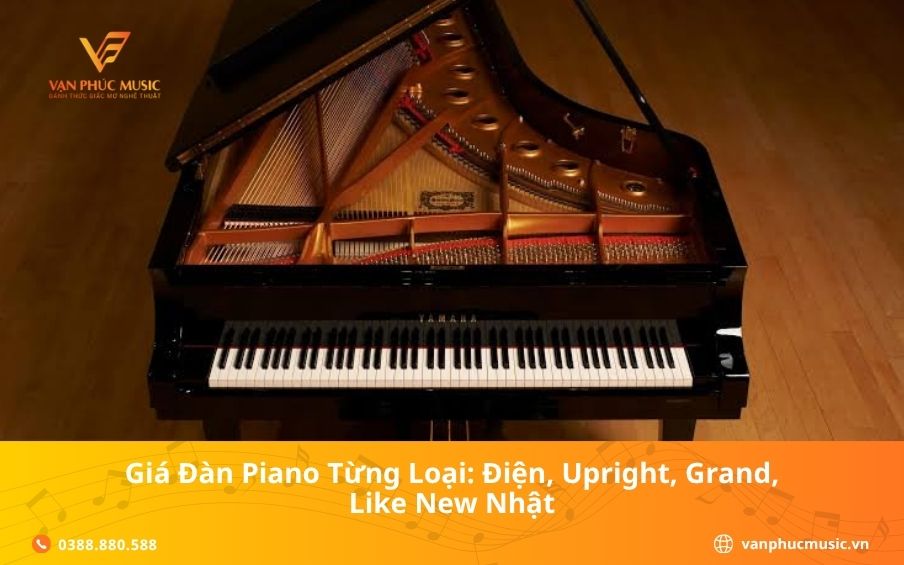 Giá Đàn Piano Từng Loại: Điện, Upright, Grand, Like New Nhật