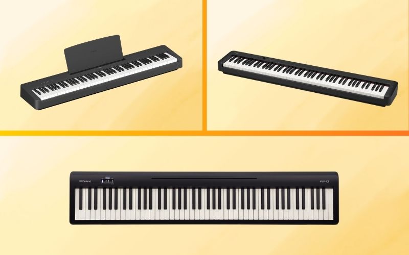 Từ 7 đến 12 triệu có Yamaha P-145, Casio CDP-S110, Roland FP-10