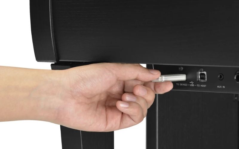 Cả hai dòng đàn đều hỗ trợ kết nối USB to Host