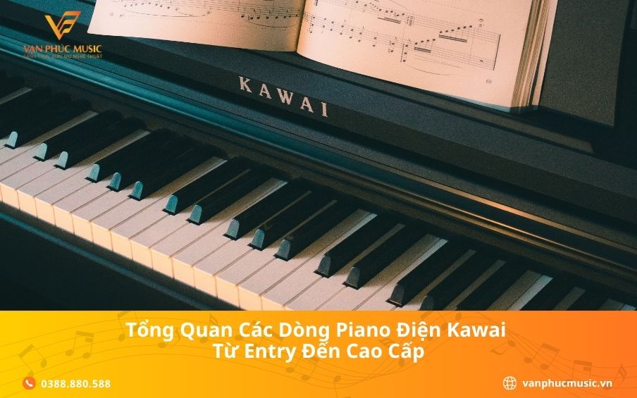 Tổng Quan Các Dòng Piano Điện Kawai Từ Entry Đến Cao Cấp