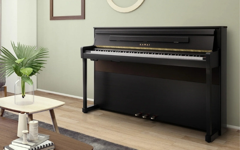Đàn piano điện Kawai kết hợp kỹ thuật thủ công và kỹ thuật số