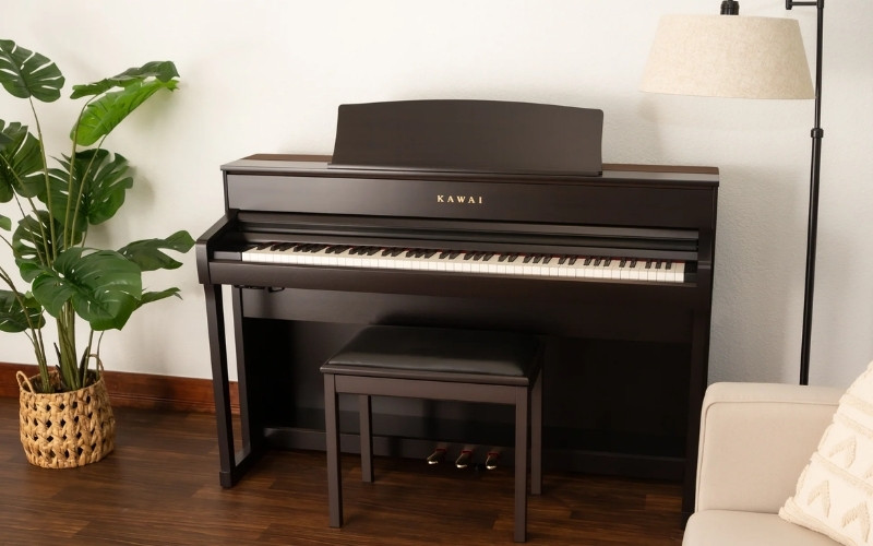 Kawai CA Series với bàn phím gỗ tự nhiên, âm thanh đa chiều