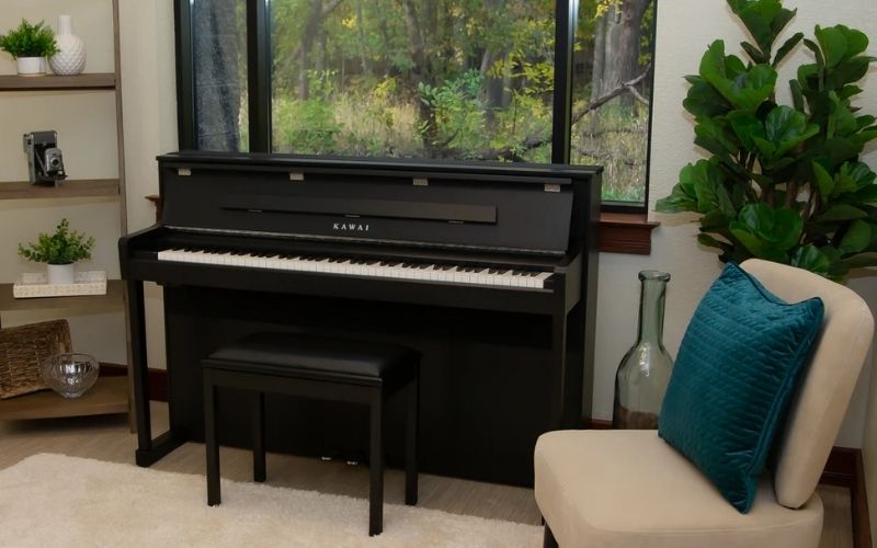 Piano điện Console có thiết kế giống đàn upright piano