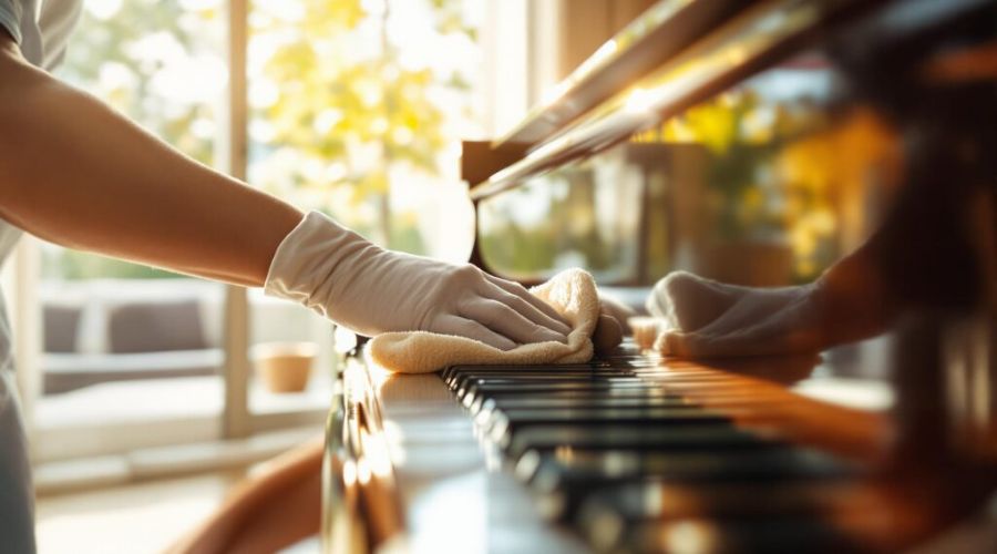 Cách bảo quản piano đúng cách
