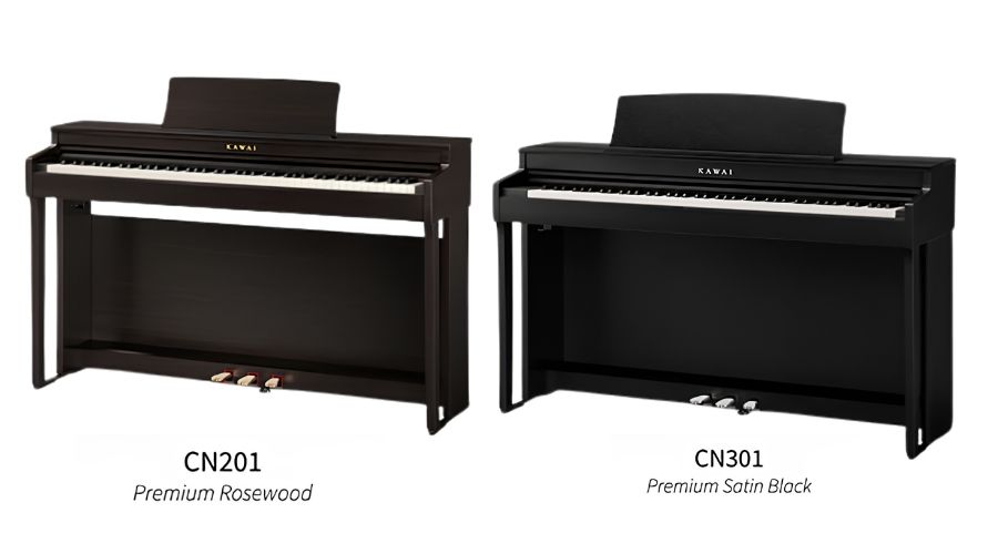 Các đời Kawai CN khác biệt về phím, âm thanh