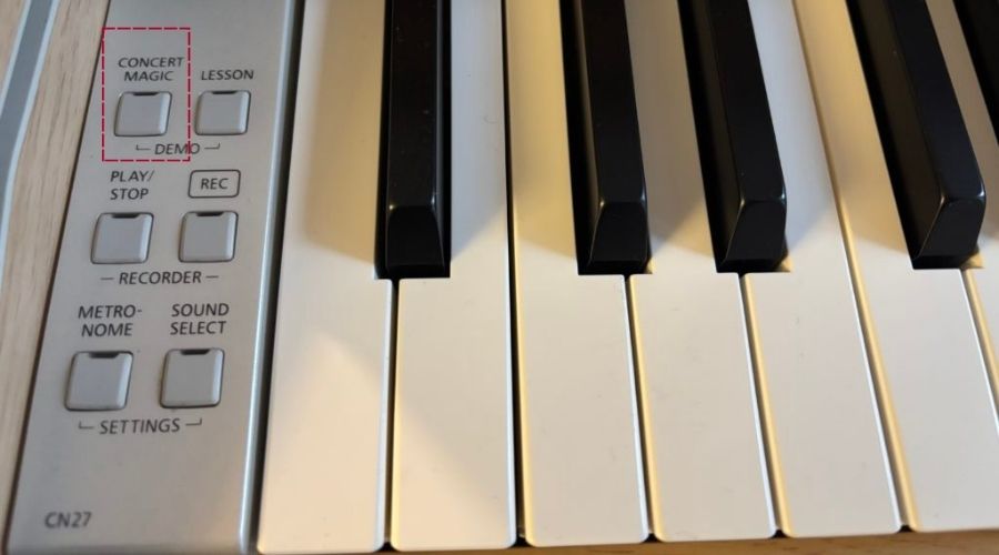 Concert Magic dùng để tạo âm nhạc hoàn chỉnh